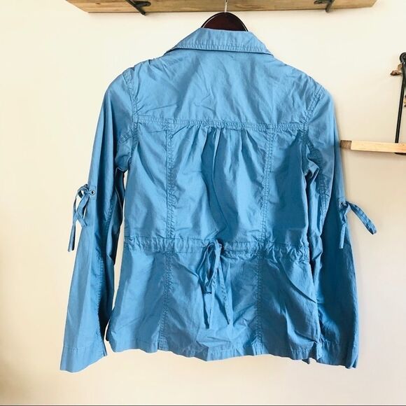 CAbi Blue Fly Away Zip Jacket Utility Size XS - Picture 11 of 13